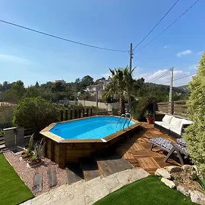 Amazing Close To Sitges, Jacuzzi, Swimming Pool & Exellent Views , Olivella España